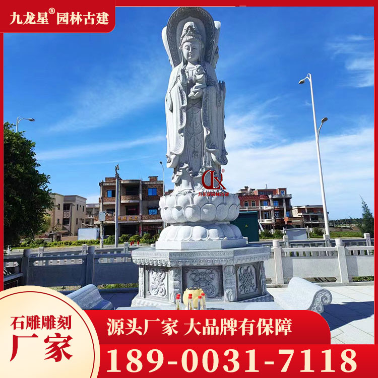 1705133761977470.jpg 三面觀音像石雕圖片